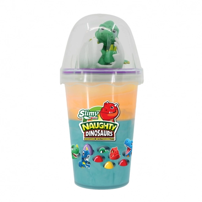 Slimy mit Dinosaurier