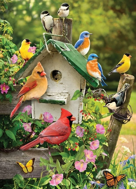 COBBLE HILL Puzzle Sommer-Vogelhaus (500 Teile)