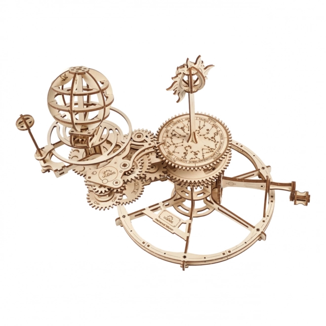 Ugears 3D Holzmechanik-Puzzle Tellurium