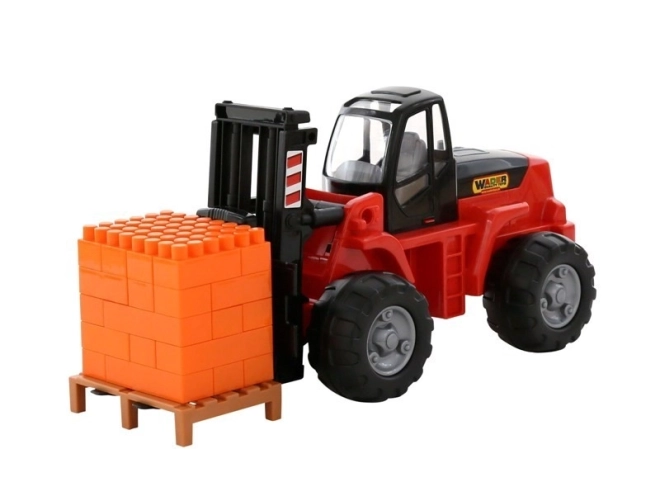 Gabelstapler und Bausatz SuperMix Wader