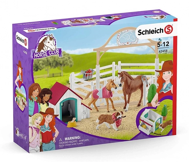 Schleich Horse Club: Gäste Pferde mit Hündin Ruby