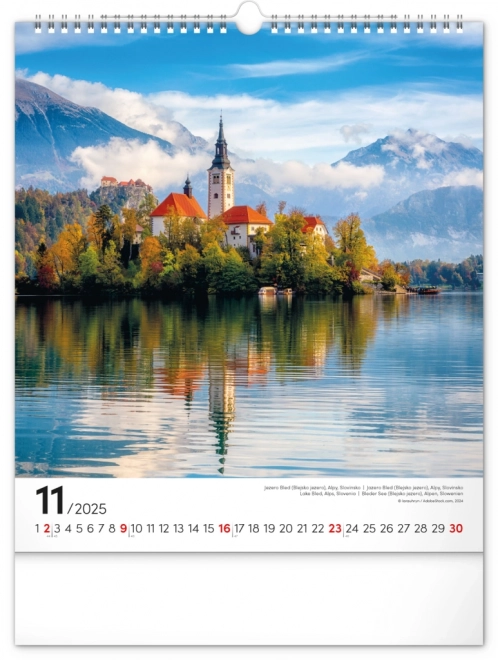 Notique Wandkalender Inspiration 2025