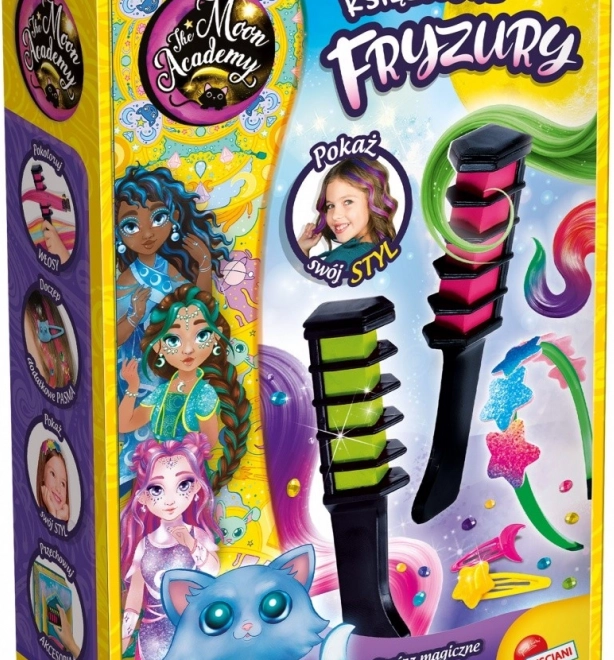 Set Moon Academy - Mondfrisuren