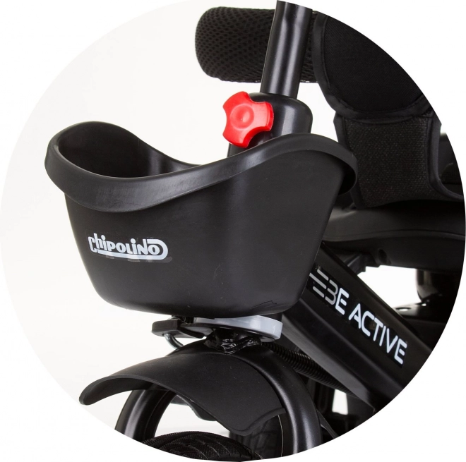 Chipolino Dreirad mit Verdeck Be Active 2-in-1 Obsidian