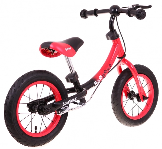 Laufrad Kinder Boomerang Sportrike Rot