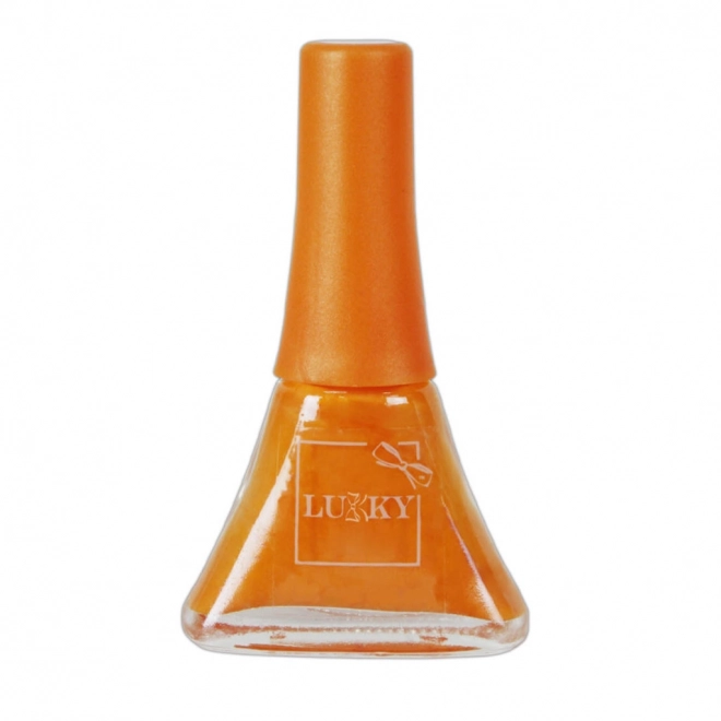 Oranger Nagellack für Kinder - Lollipopz Design