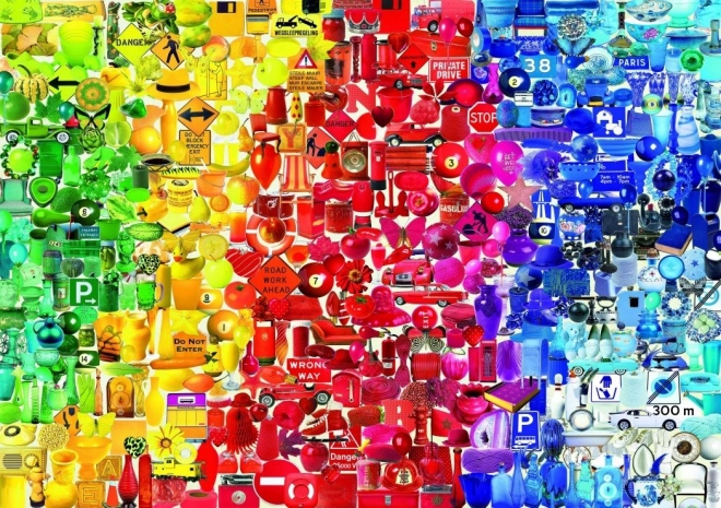 Puzzle Bunte Dinge 1000 Teile