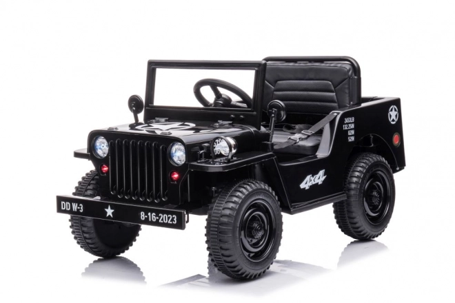 Elektrisches Kinderauto 4x4 Schwarz