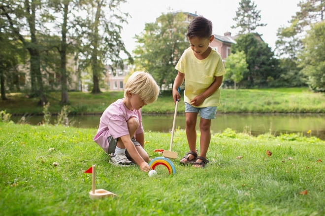 Holz Mini-Golf-Set für Kinder