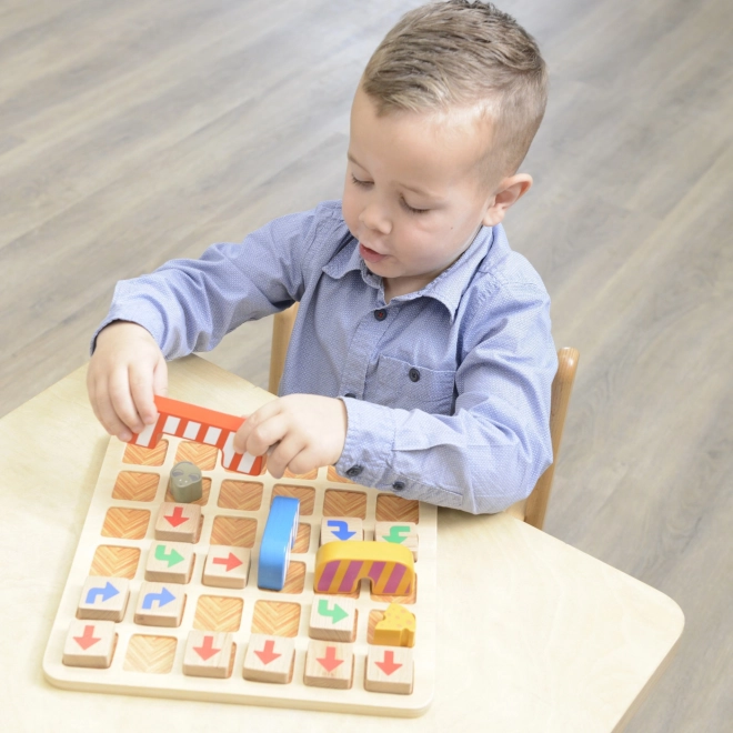 Masterkidz frühe Einführung in die Programmierung: Logikspiel - Finde den Weg zum Käse