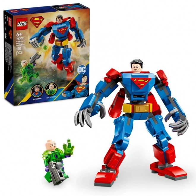 Lego DC Super Heroes Supermans Mech vs Lex Luthor