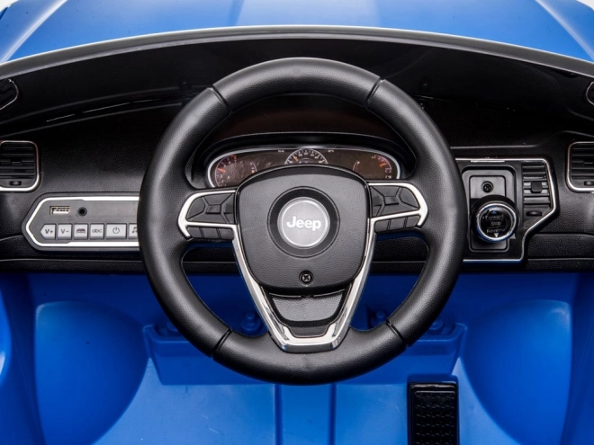 Elektrisches Kinderauto Jeep Grand Cherokee – Lackiert blau
