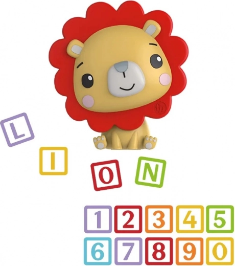 Niedliche Löwenfigur