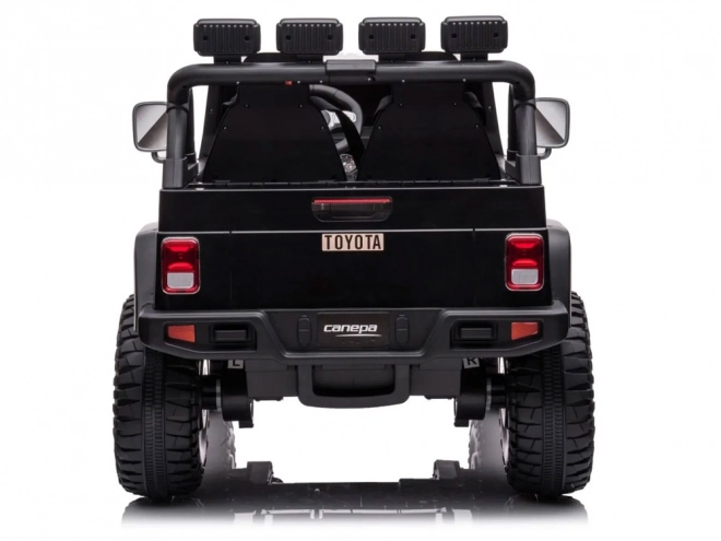 Elektrisches Kinderauto Toyota Land Cruiser – Schwarz