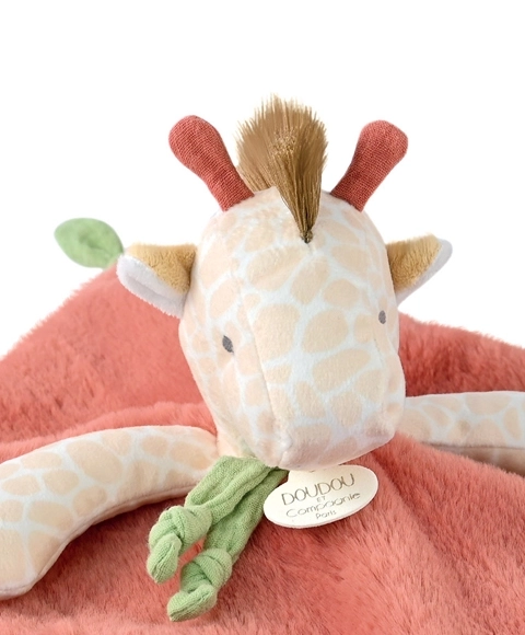 Kuscheltuch Giraffe Couleurs Savane 25 cm