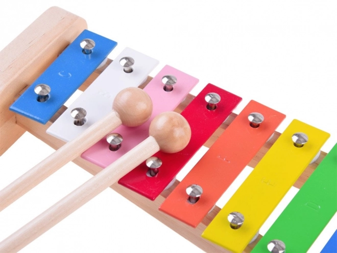 Farbenset Holzmusikinstrumente für Kinder