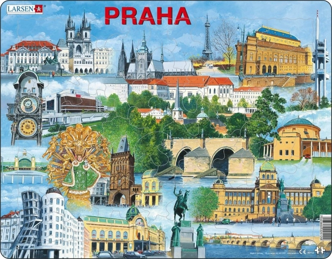 Puzzle von Praha mit 66 Teilen