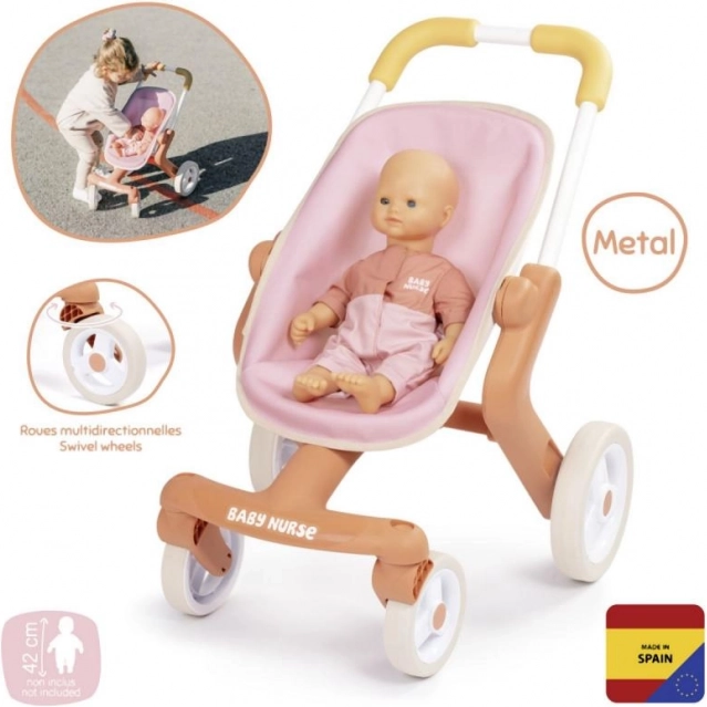 Sportwagen für Puppen Smoby Baby Nurse