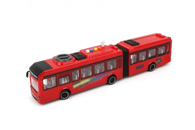 Roter Trolleybus Modell 1:16