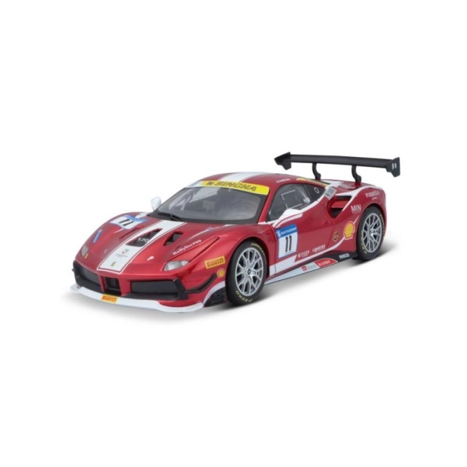 Bburago Ferrari Racing 488 Challenge Modellauto