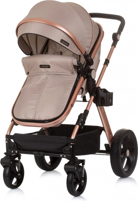 Chipolino Kombikinderwagen Havana 2 in 1 Golden Beige