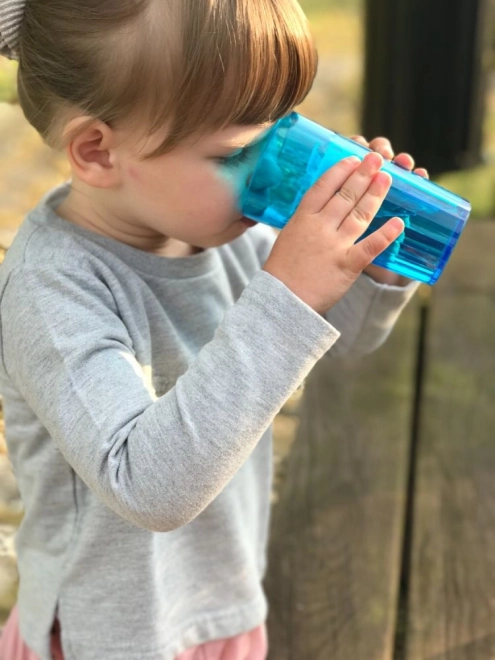 Bruchsicherer Trainingsbecher für Kinder Blau