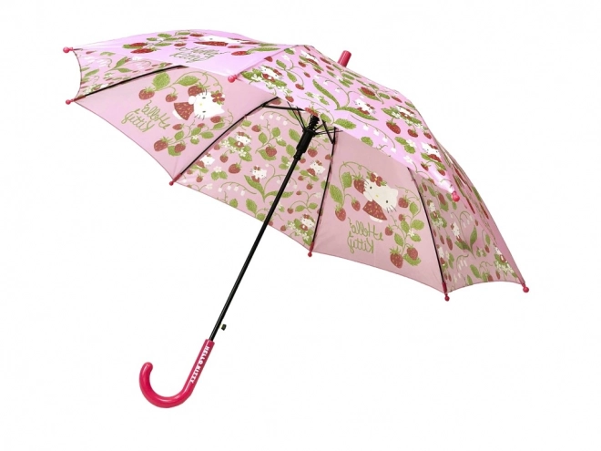 Automatischer Regenschirm mit Hello Kitty-Motiv