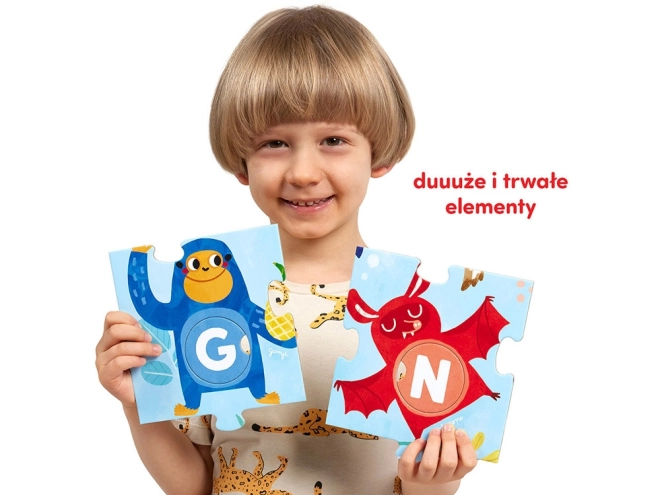 CzuCzu Großes Puzzle mit Loch Alphabet