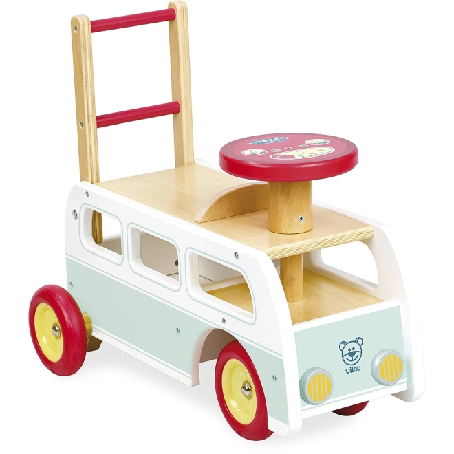Kombination aus Lauflernwagen und Laufrad