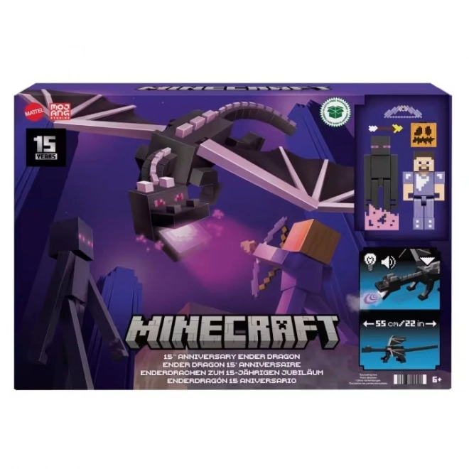 Minecraft Figuren-Set 15. Jubiläum Drache der Enddimension