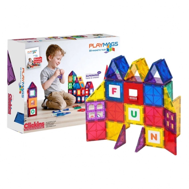 3D Magnetische Bausteine Set für Kinder von PLAYMAGS