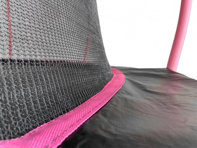 Trampolin Lean Sport Max 366 cm Schwarz-Pink