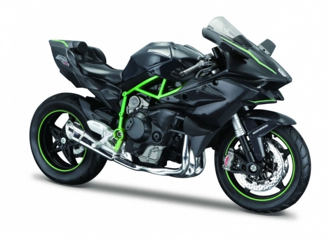 Maisto Motorrad mit Ständer Kawasaki Ninja H2 R 1:12