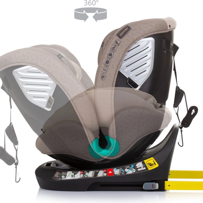 Kinderautositz Chipolino Supreme i-Size - Macadamia