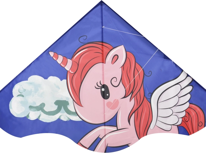 Delta-Drachen mit Einhorn Motiv