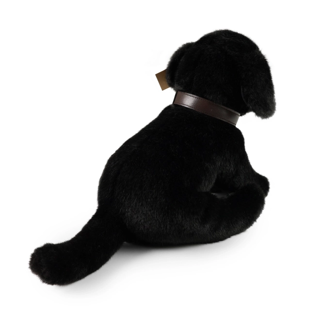 Schwarzer Plüsch-Labrador 25 cm Eco-Friendly