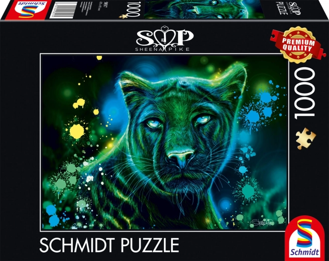 Schmidt Puzzle Neon: Panther