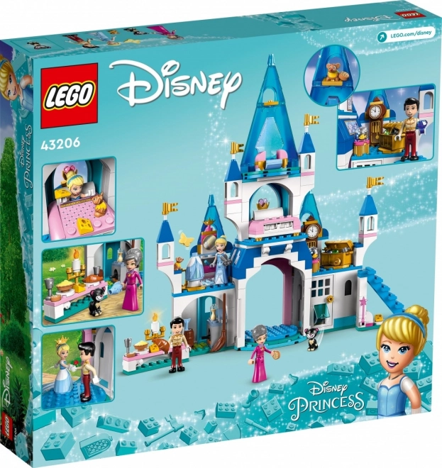 Cinderellas Schloss mit dem schönen Prinzen von LEGO Disney