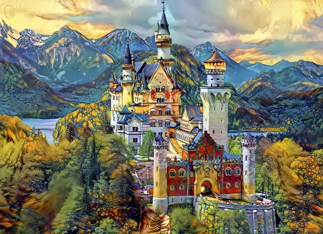 Puzzle Schloss Neuschwanstein 1000 Teile