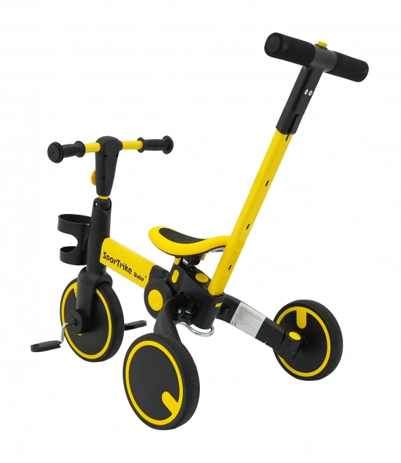 Happy Bike 3-in-1 Sportrike Gelb