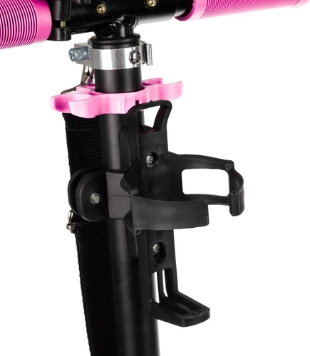 Faltbarer City-Roller für Kinder mit großen Rädern (200 mm) – rosa