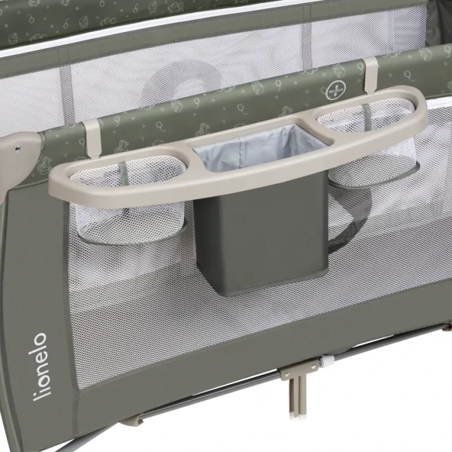 Reisebett Lionelo Sven Plus Beige Olive
