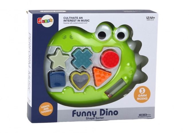 Sensory-Dino-Sortier-Spielzeug mit Melodien für Kleinkinder