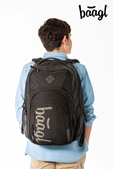 Baagl Coolmate Rucksack Schwarz
