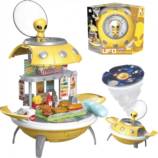 Woopie UFO Fast Food 3in1 Spielzeug
