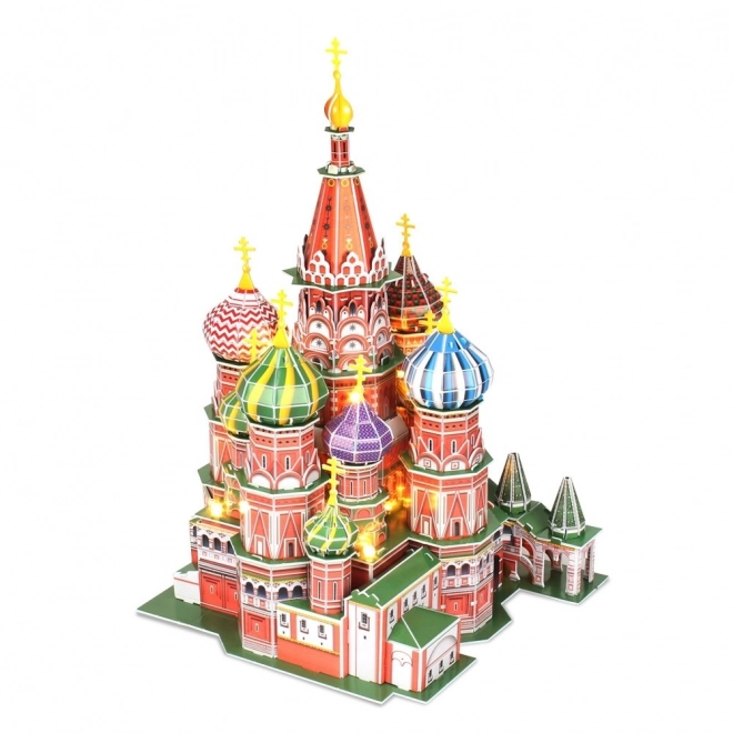 3D-Puzzle LED Basilius-Kathedrale