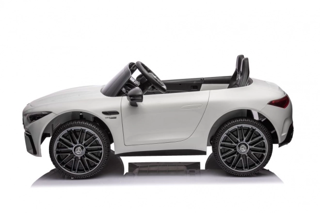 Elektrisches Kinderauto Mercedes AMG SL63 Weiß