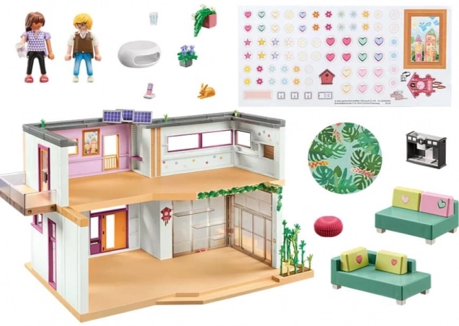 Playmobil Haus mit Wintergarten