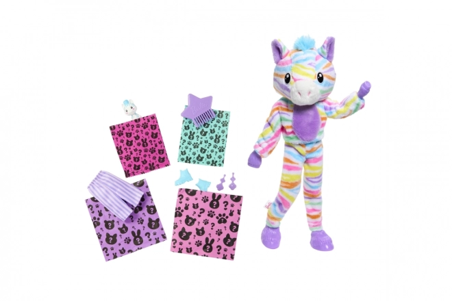 Barbie Cutie Reveal - Bunter Traum Zebra