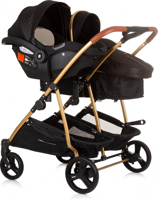 Chipolino Autokindersitz Duo Smart i-Size Obsidian Gold